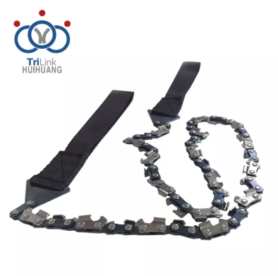 Motosierra de bolsillo de supervivencia con bolsa