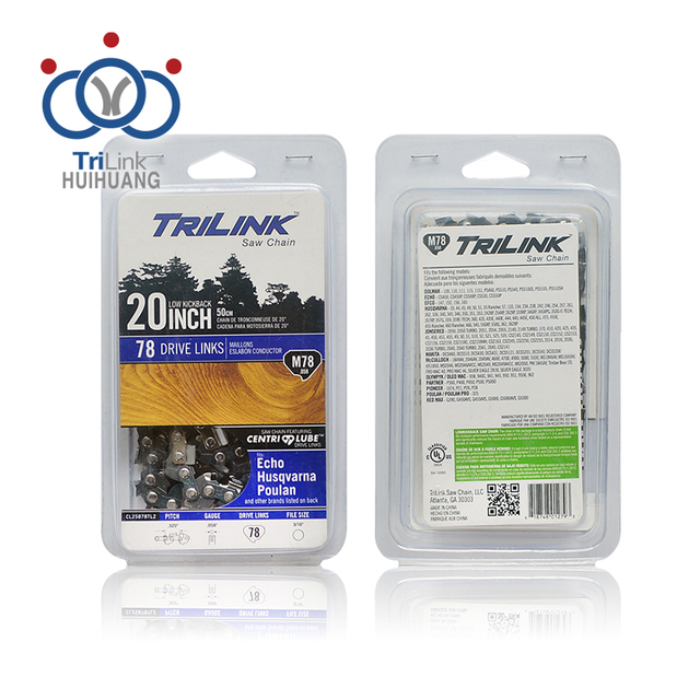 Cadena de motosierra de acero TRILINK de alta calidad estándar ISO profesional